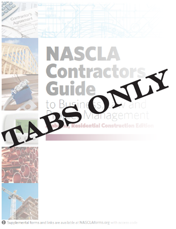 Alabama NASCLA Business, and Project Management for Contractors, Residential Contractors, 4th Edition