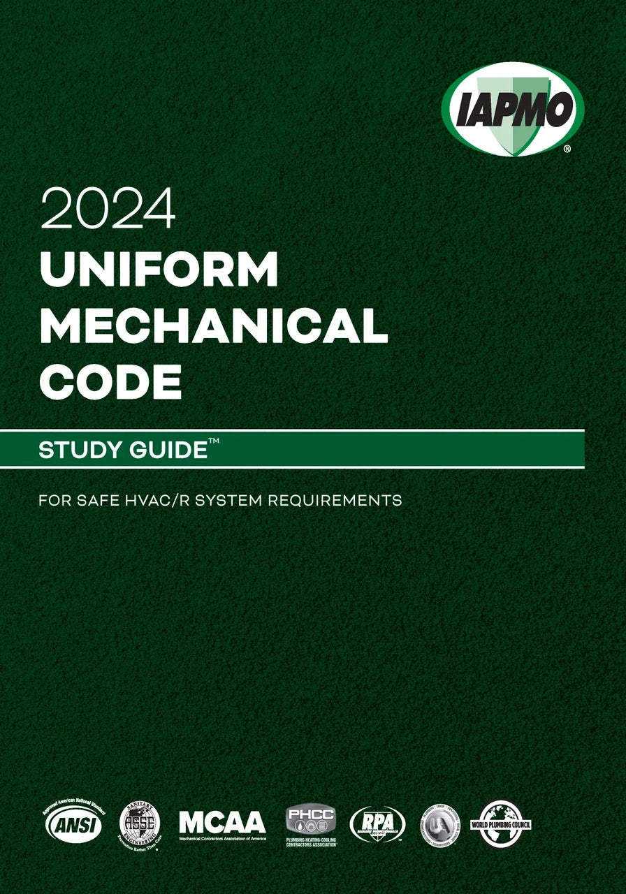 2024 Uniform Mechanical Code Study Guide