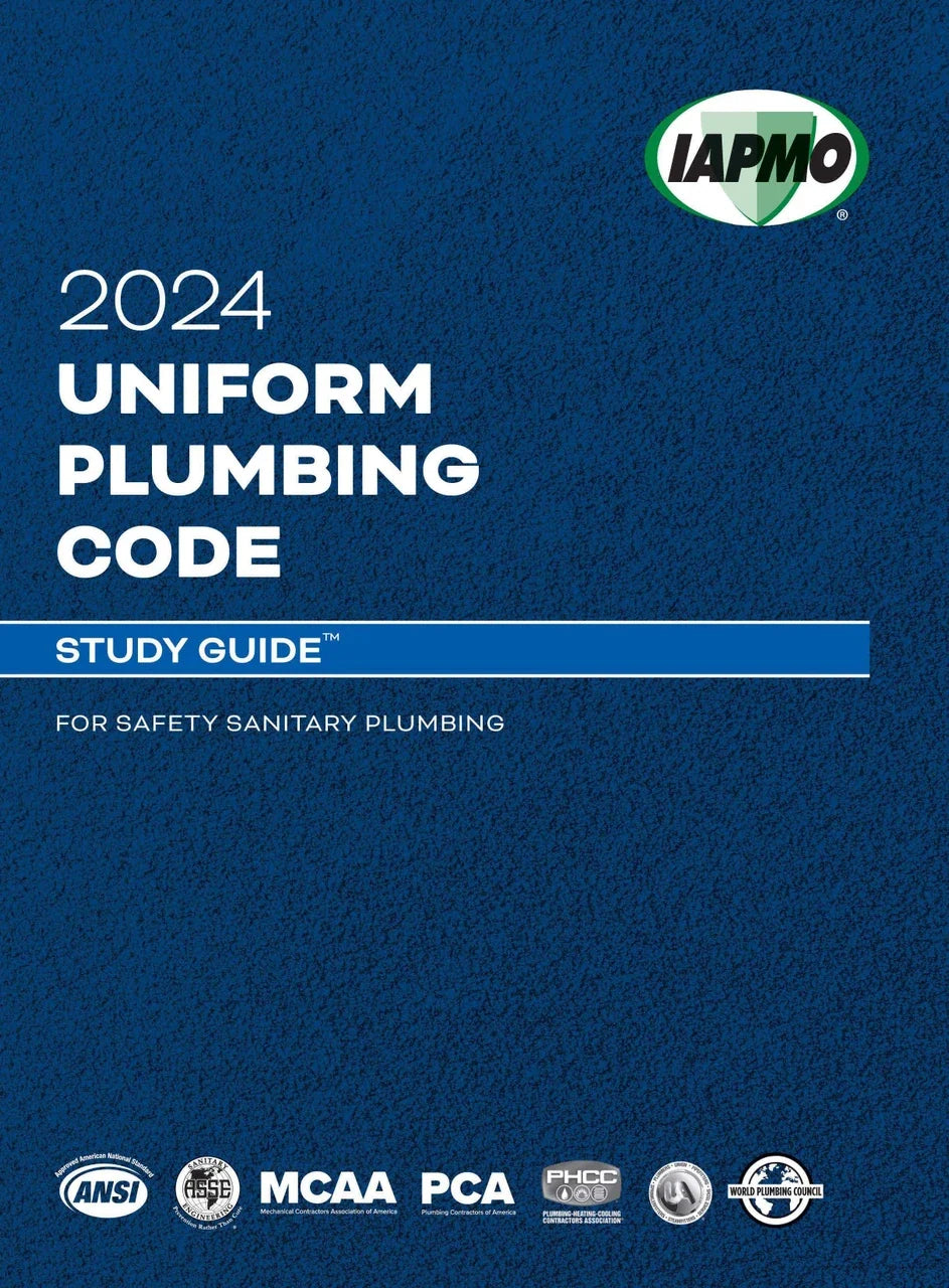 2024 Uniform Plumbing Code Study Guide