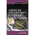 Cover of American Electrician's Handbook with black background and white and yellow text design