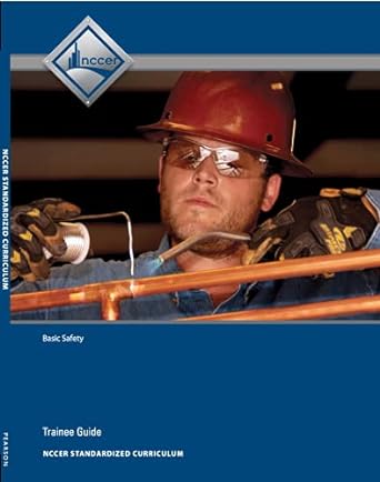 Cover of NCCER Trainee Guide for Basic Safety showing a worker in safety gear handling copper piping