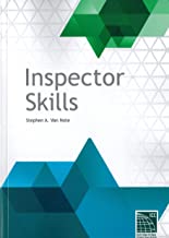 Cover of the Inspector Skills training manual featuring geometric green and blue shapes on a white background