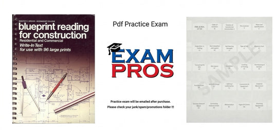 Blueprint reading for construction Residential and Commercial (write in text)