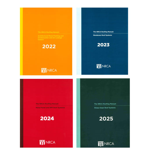 NRCA Roofing Manual - 2025 Boxed Set