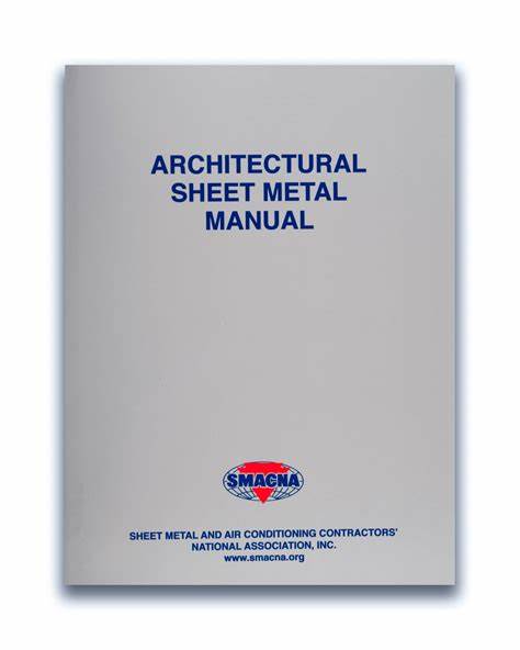 Cover of Architectural Sheet Metal Manual by SMACNA for sheet metal and air conditioning contractors