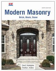 Modern Masonry, 9th Edition Questions and Answers