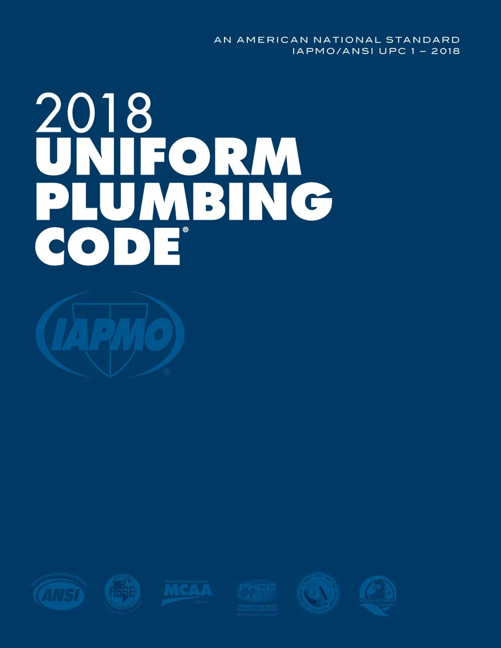 2018 Uniform Plumbing Code