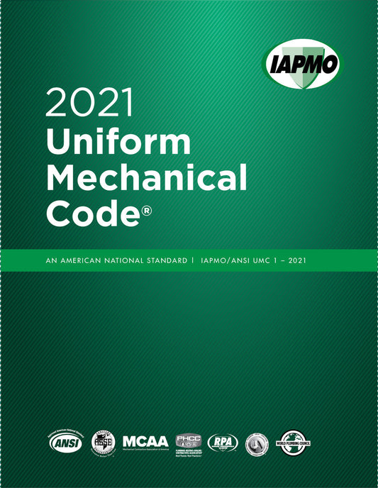 2021 Uniform Mechanical Code
