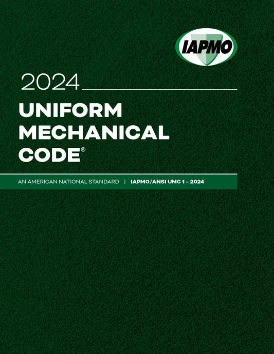 2024 Uniform Mechanical Code