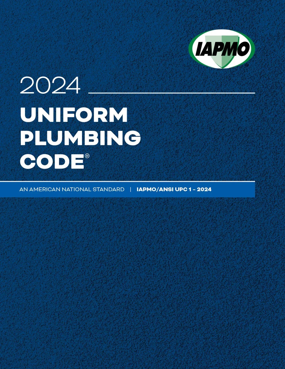 2024 Uniform Plumbing Code