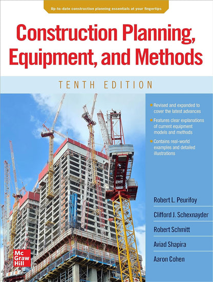 Construction Planning, Equipment, and Methods 10th Edition
