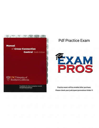 Manual of Cross Connection Control 10th Edition