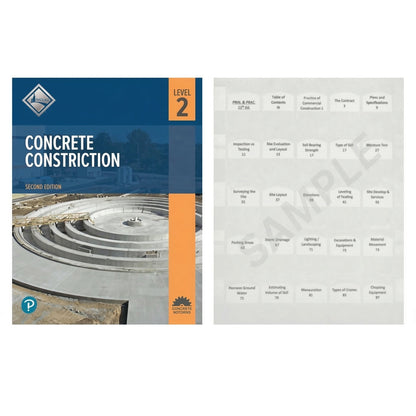 Concrete Construction Level 2, 2021