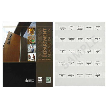 Building Department Administration, 5th Edition