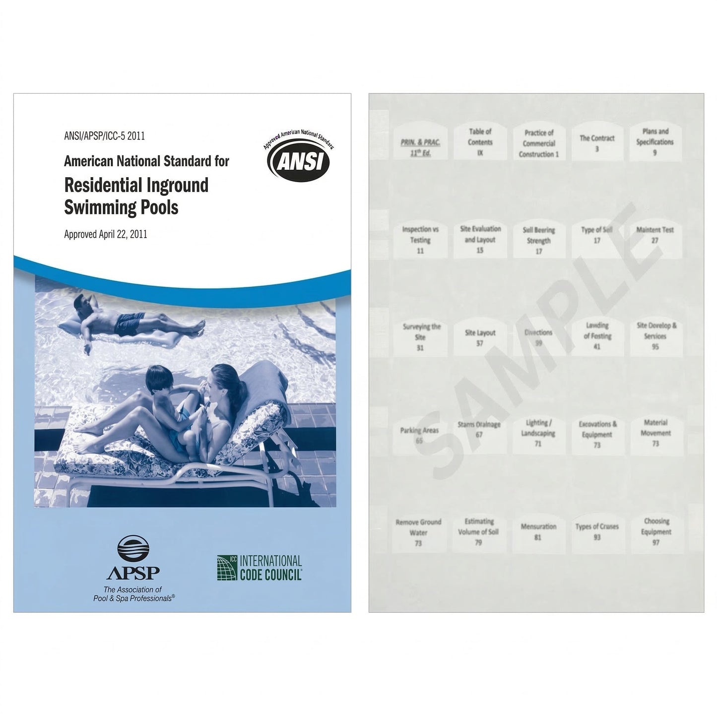 ANSI/APSP/ICC-5 2011 Standard for Residential Inground Swimming Pools