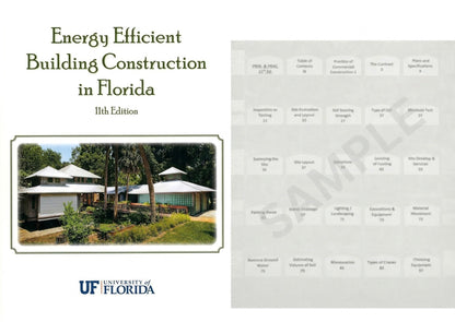 Energy Efficient Building Construction in Florida, 11th Edition (2024)