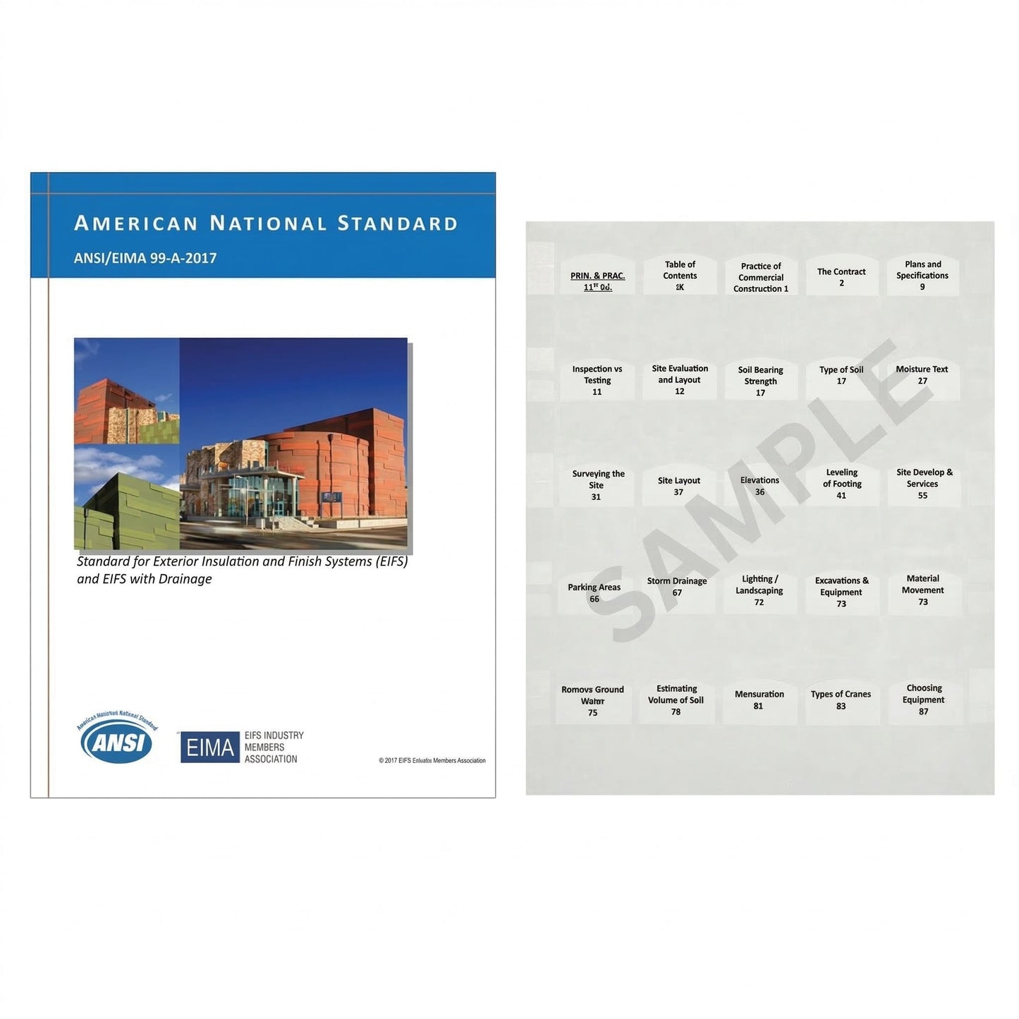 ANSI/EIMA 99-A-2017: Standard for Exterior Insulation and Finish Systems (EIFS) and EIFS with Drainage, 2017, ANSI/EIMA