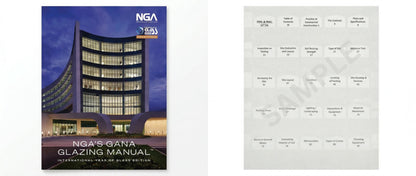 GANA Glazing Manual- Practice Exam