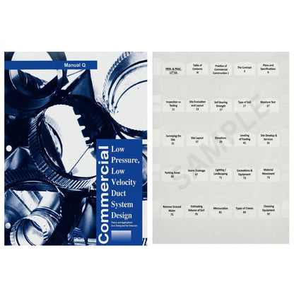 Manual Q Commercial Low Pressure, Low Velocity Duct System Design, 2008