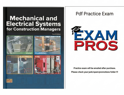 Mechanical and Electrical Systems for Construction Managers 4th Edition