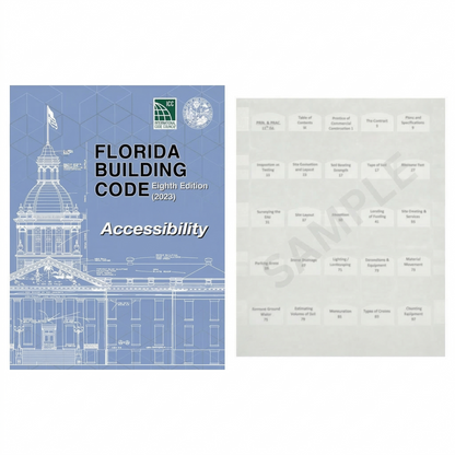 2023 Florida Building Code - Accessibility, 8th edition
