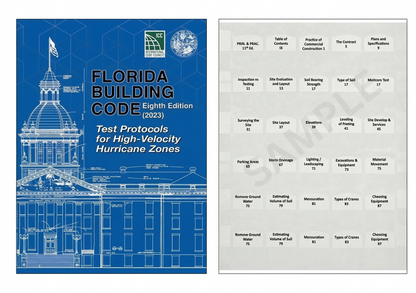 2023 Florida Building Code - Test Protocols for High Velocity Hurricane Zones, 8th edition