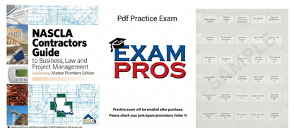 Louisiana Master Plumbers NASCLA Contractors Guide to Business, Law and Project Management, LA Master Plumbers 1st Edition