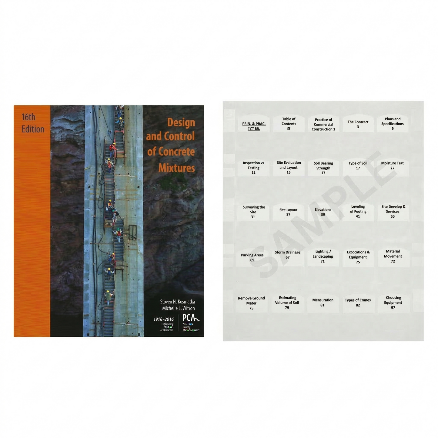 Design and Control of Concrete Mixtures, 16th Edition