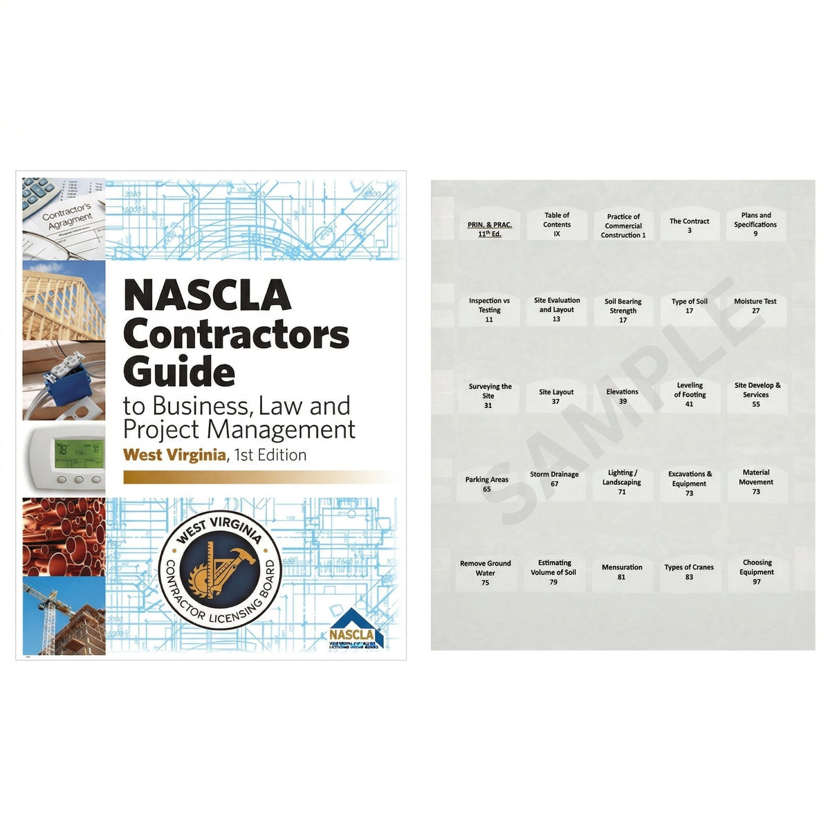 West Virginia NASCLA Contractors Guide to Business, Law and Project Management, 1st Edition