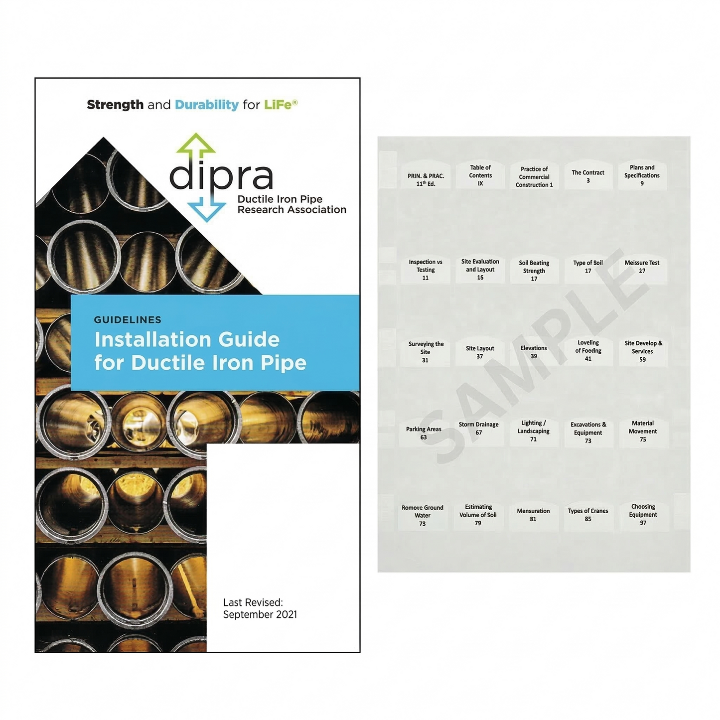 DIPRA Installation Guide for Ductile Iron Pipe, 2021