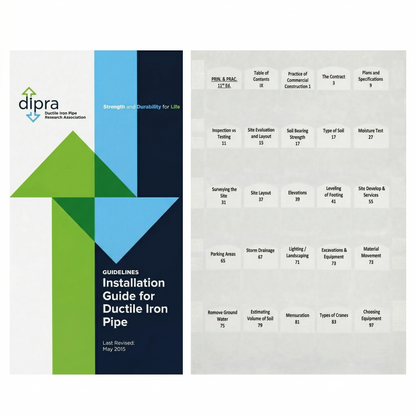 Installation Guide for Ductile Iron Pipe, 2016