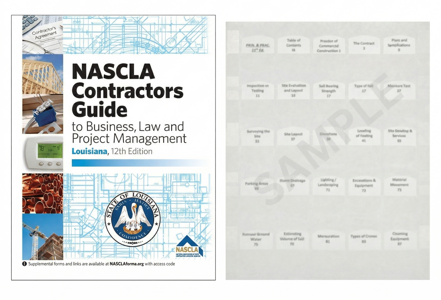 NASCLA Contractors Guide to Business, Law and Project Management Louisiana General Contractors 12th Edition