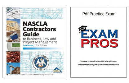 NASCLA Contractors Guide to Business, Law and Project Management Louisiana General Contractors 12th Edition