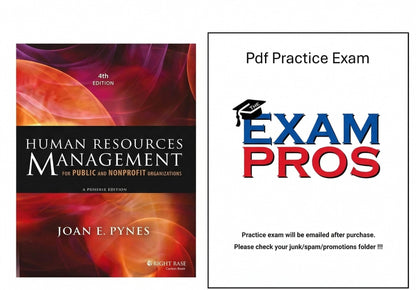 Human Resources Management for Public and Nonprofit Organizations, 4th Edition