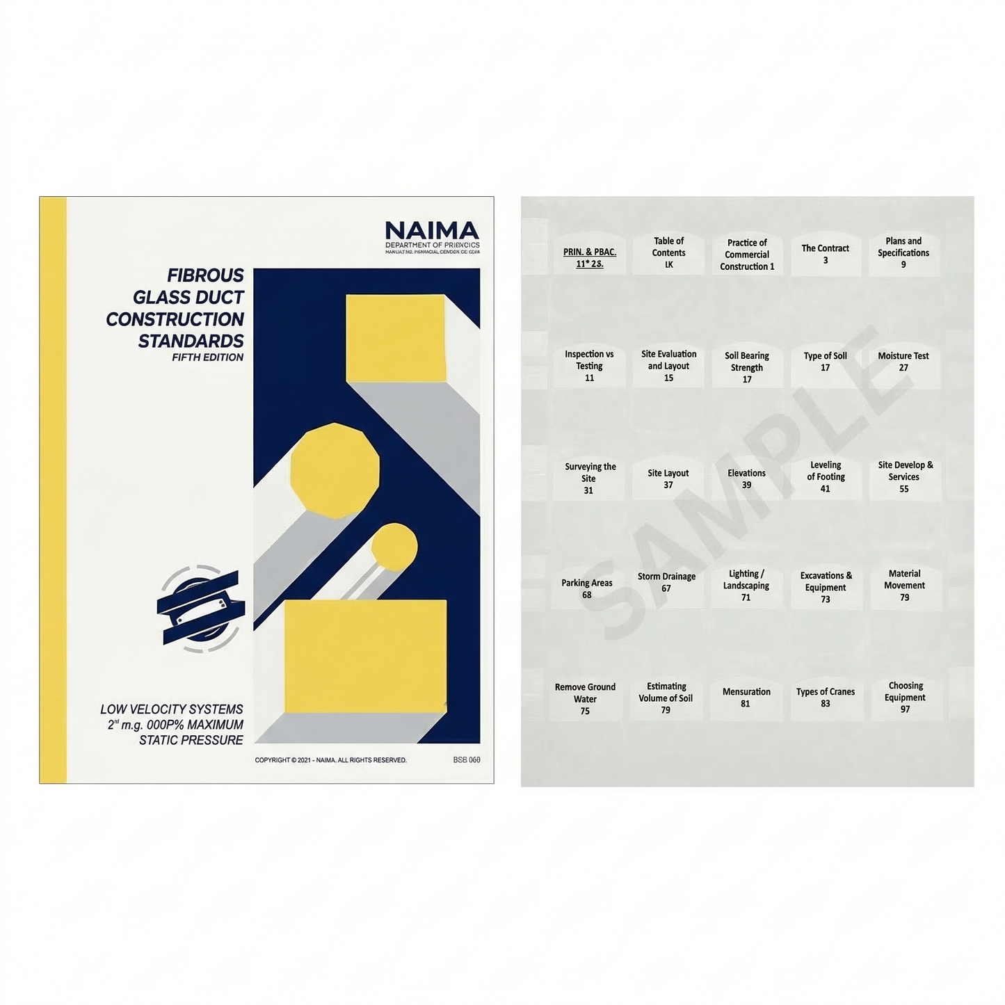 Fibrous Glass Duct Construction Standards, Fifth Edition, 2002 (NAIMA)