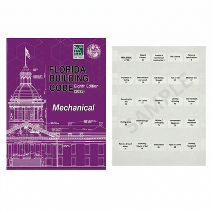 2023 Florida Building Code - Mechanical, 8th edition