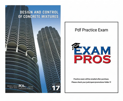 Design and Control of Concrete Mixtures, 17th Edition