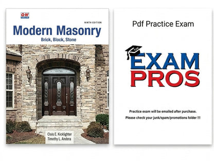 Modern Masonry: Brick, Block, Stone Ninth Edition, Revised
