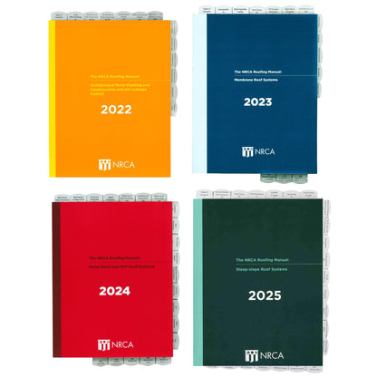 NRCA Roofing Manual - 2025 Boxed Set