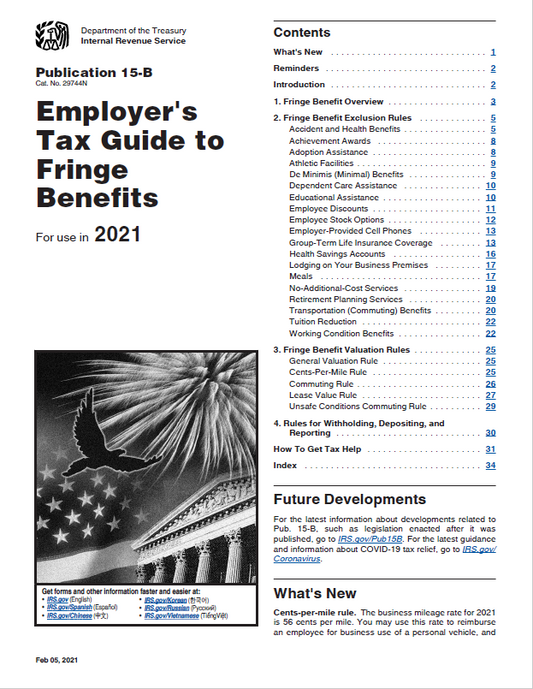 IRS Circular E, Employer's Tax Guide, Publication 15