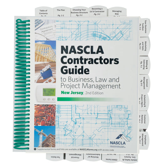 NEW JERSEY - NASCLA Contractors Guide to Business, Law and Project Management, 2nd Edition