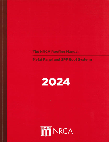NRCA Roofing Manual - 2025 Boxed Set