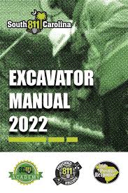 South Carolina 811 Excavator Manual, 2022